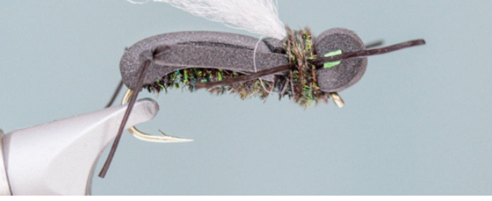 Thunder Beetle dry fly pattern