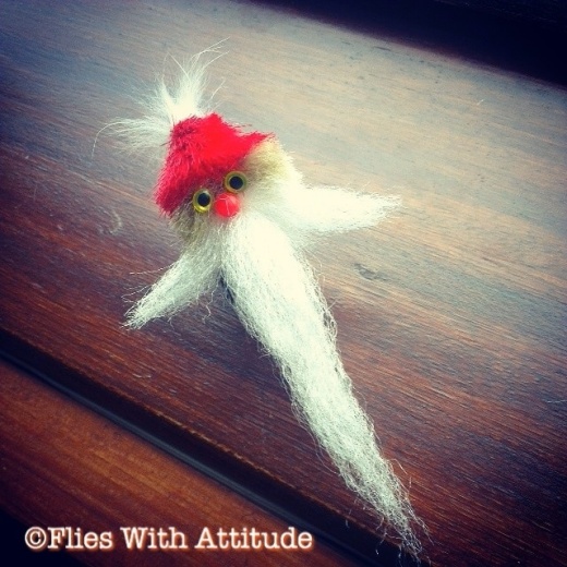 Santa fly - Christmas fly pattern