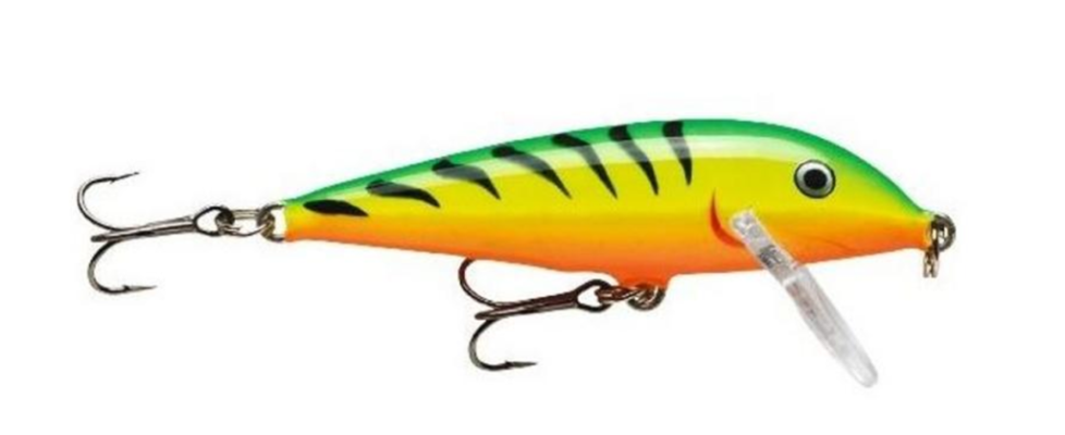 fire tiger rapala for trolling for trout